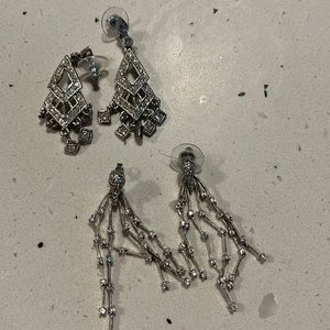 Faux diamond costume jewelry